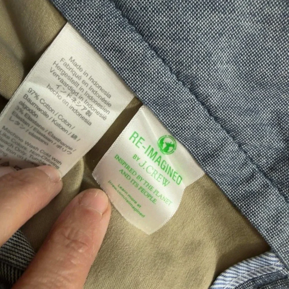 J Crew 484 Men's Slim Stretch Chino Pants Khaki‎ Size 32x30
